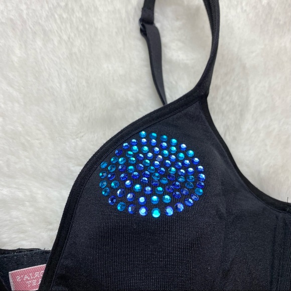 Vintage Victoria Secret Underlined Black Bra - Picture 2 of 7